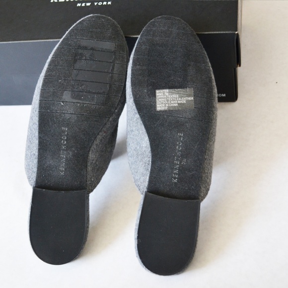 Kenneth Cole Velvet Stud Mules Slip On Shoes Sz 7M - Picture 7 of 8